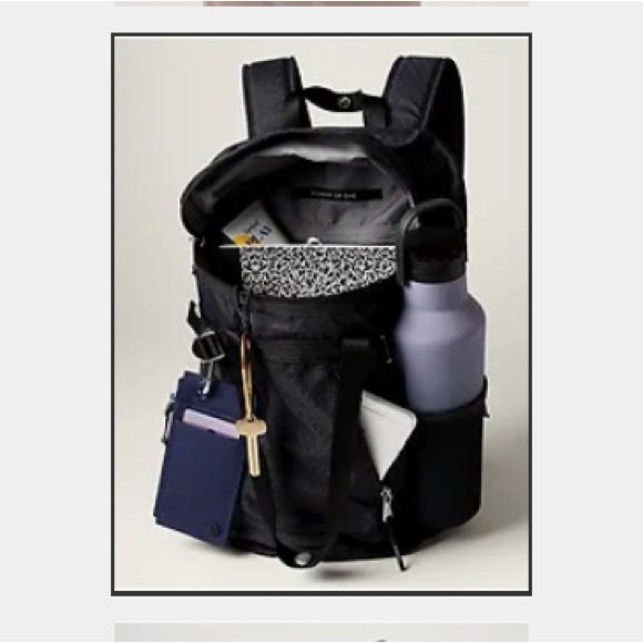 Athleta backpack/ tote LIKE NEW - Picture 6 of 7